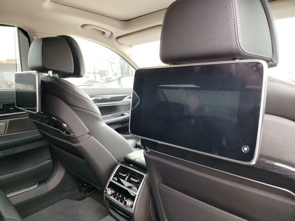 2019 BMW 7 серии Long 730Ld xDrive VI (G11/G12) Рестайлинг, чёрный, 6890000 рублей - вид 10