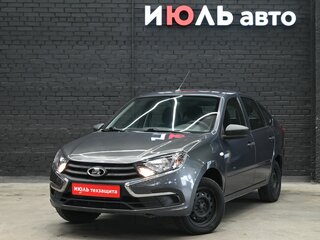 2020 Lada (ВАЗ) Granta I Рестайлинг, серый, 530000 рублей, вид 1