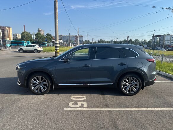 2021 Mazda CX-9 II Рестайлинг, серый - вид 5