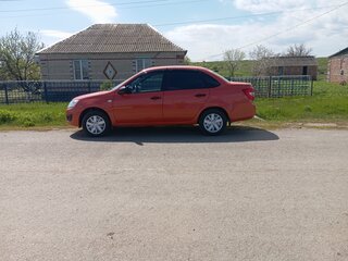 2017 Lada (ВАЗ) Granta I, оранжевый, 570000 рублей, вид 2