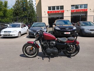2015 Harley-Davidson Sportster 1200, красный, 660000 рублей, вид 4