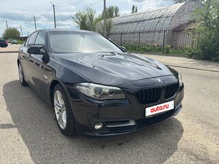 2015 BMW 5 серии 520i VI (F10/F11/F07) Рестайлинг, чёрный, 1500000 рублей, вид 4