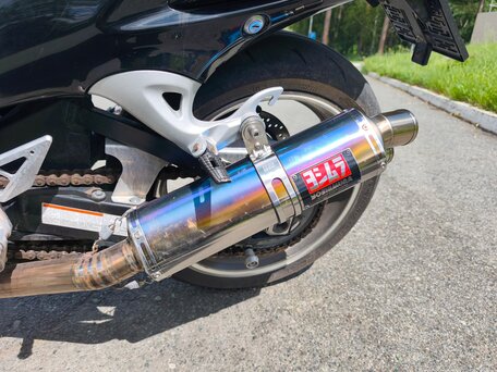 2009 Suzuki GSX 1300 R Hayabusa, чёрный, 1210000 рублей, вид 2