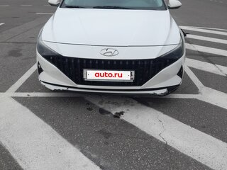2021 Hyundai Elantra VII (CN7), белый, 1230000 рублей, вид 2