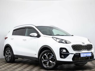 2019 Kia Sportage IV Рестайлинг, белый, 2439000 рублей, вид 1