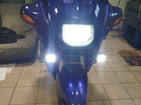 1998 BMW R 1100 RT, синий, 350000 рублей, вид 2