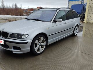 2003 BMW 3 серии 330xd IV (E46) Рестайлинг, серебристый, 850000 рублей, вид 2