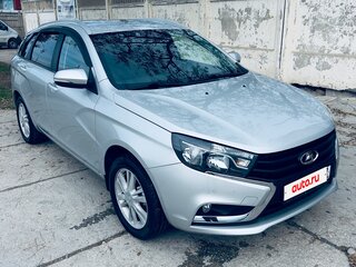 2019 Lada (ВАЗ) Vesta SW I, серебристый, 1150000 рублей, вид 5