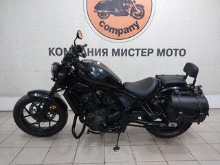 2021 Honda CMX 1100 Rebel, чёрный, 875000 рублей, вид 2