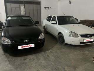 2009 Lada (ВАЗ) Priora I, чёрный, 250000 рублей, вид 5
