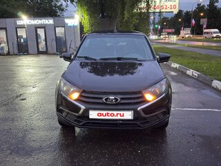 2018 Lada (ВАЗ) Granta I Рестайлинг, чёрный, 499000 рублей, вид 1