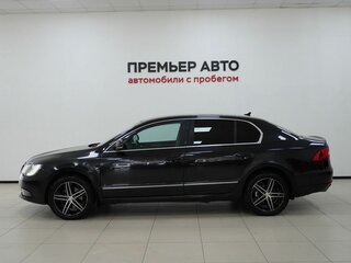 2014 Skoda Superb DSG II Рестайлинг, чёрный, 840000 рублей, вид 4