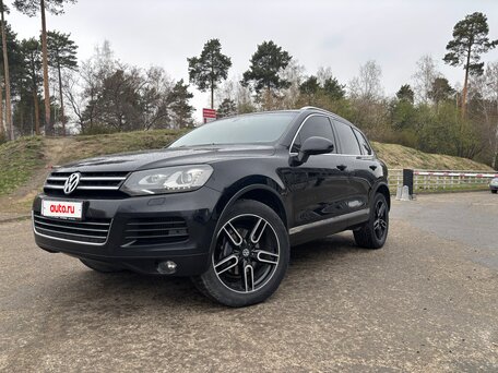 2011 Volkswagen Touareg II, чёрный, 2030000 рублей, вид 1