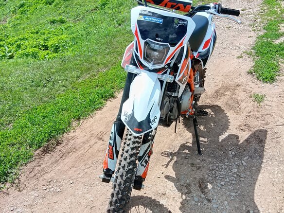2024 Kayo Basic TT140EM, белый, 80000 рублей