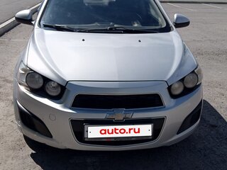 2012 Chevrolet Aveo II, серебристый, 400000 рублей, вид 1