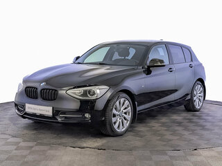 2014 BMW 1 серии 116i II (F20/F21), чёрный, 1700000 рублей, вид 1