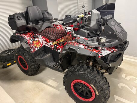 2021 Stels ATV-850 Guepard Trophy, чёрный, 760000 рублей, вид 2