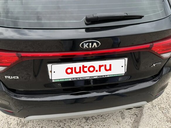 2019 Kia Rio X-Line IV, чёрный, 1400000 рублей - вид 8