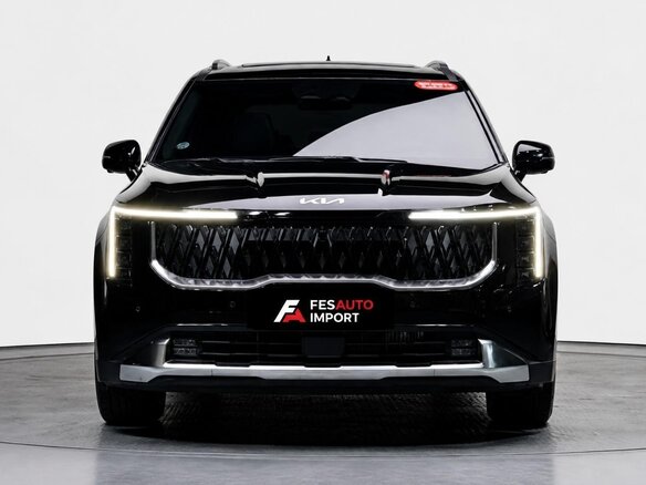 2026 Kia Carnival IV Рестайлинг, чёрный - вид 1