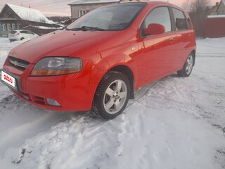 2006 Chevrolet Aveo I, красный, 450000 рублей, вид 4