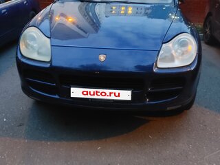 2006 Porsche Cayenne S I (955), синий, 690000 рублей, вид 2
