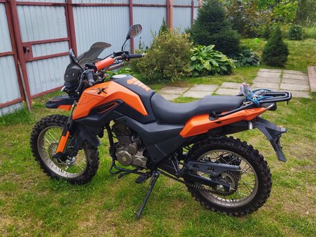 2023 Shineray Fireguard 250 Trail, оранжевый, 135000 рублей, вид 2