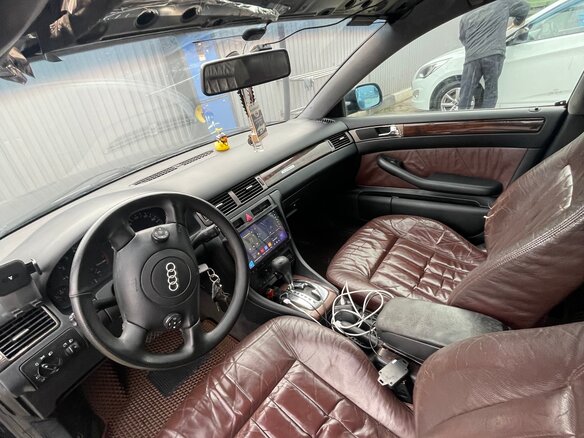 1998 Audi A6 II (C5), чёрный, 400000 рублей - вид 12