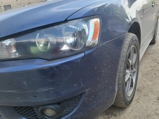 2008 Mitsubishi Lancer X, синий, 620000 рублей, вид 5