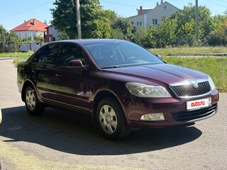 2010 Skoda Octavia II (A5) Рестайлинг, пурпурный, 850000 рублей, вид 4