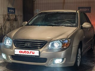 2008 Kia Cerato I Рестайлинг, бежевый, 440000 рублей, вид 2