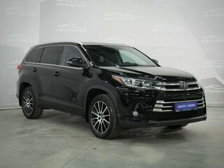 2018 Toyota Highlander III (XU50) Рестайлинг, чёрный, 3400000 рублей, вид 3