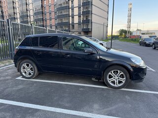 2008 Opel Astra H Рестайлинг, чёрный, 335000 рублей, вид 2