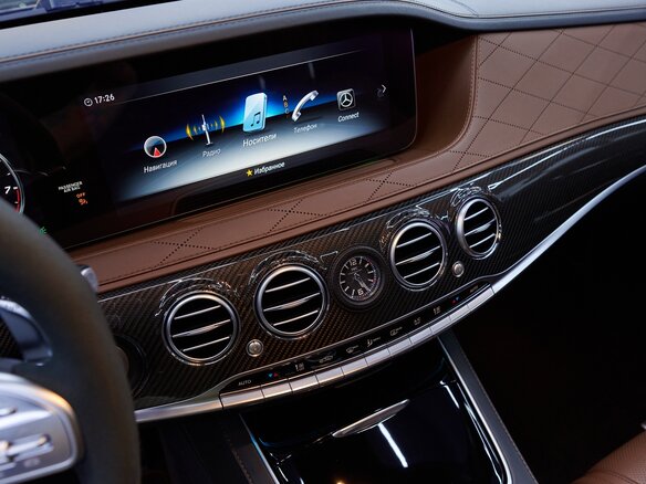 2018 Mercedes-Benz S-Класс AMG 63 AMG Long III (W222, C217) Рестайлинг, чёрный - вид 26