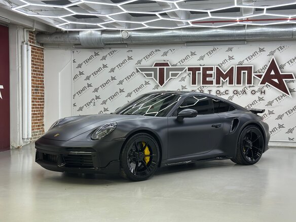 2021 Porsche 911 Turbo VIII (992), чёрный, 19500000 рублей - вид 5