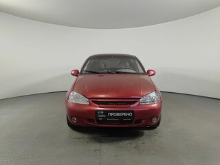 2008 Lada (ВАЗ) Kalina I, красный, 215000 рублей, вид 2