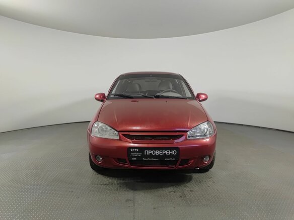 2008 Lada (ВАЗ) Kalina I, красный, 195000 рублей - вид 1