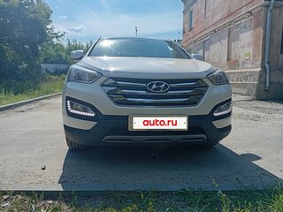 2013 Hyundai Santa Fe III, белый, 2300000 рублей, вид 3