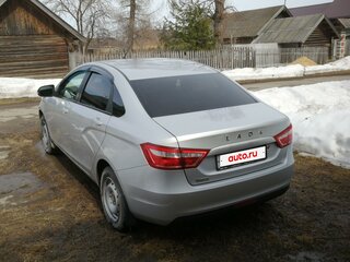2017 Lada (ВАЗ) Vesta I, серебристый, 690000 рублей, вид 3