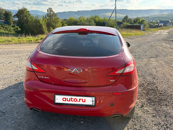 2011 Chery M11 (A3), красный, 240000 рублей - вид 3
