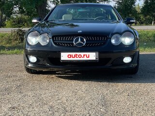 2003 Mercedes-Benz SL-Класс 350 V (R230), чёрный, 1700000 рублей, вид 1