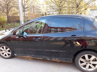 2012 Peugeot 308 I Рестайлинг, чёрный, 550000 рублей, вид 4