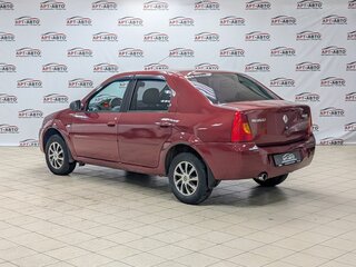 2008 Renault Logan I, красный, 299000 рублей, вид 4