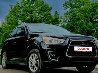 2014 Mitsubishi ASX I Рестайлинг, чёрный, 950000 рублей, вид 4