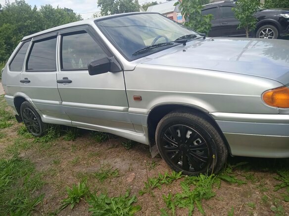 2005 Lada (ВАЗ) 2114, серебристый, 290000 рублей - вид 3