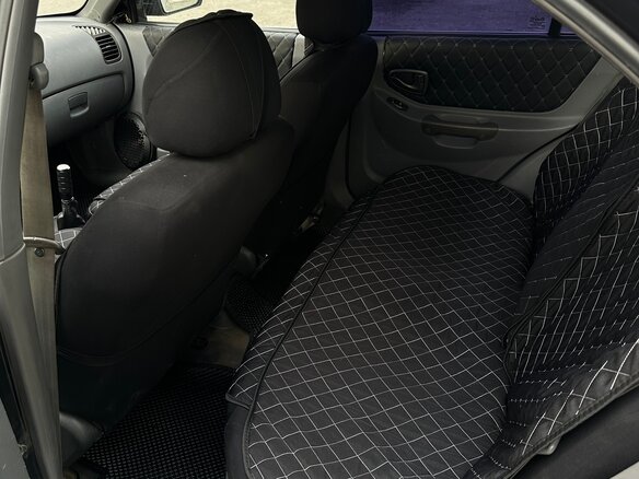 2004 Hyundai Accent ТагАЗ II, чёрный, 310000 рублей - вид 16