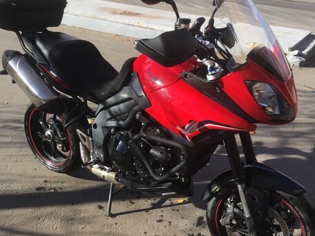 2014 Triumph Tiger 1050, красный, 700000 рублей, вид 4