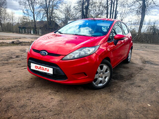 2008 Ford Fiesta Mk6, красный, 350000 рублей, вид 1