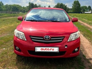 2008 Toyota Corolla AMT X (E140, E150), красный, 595000 рублей, вид 3