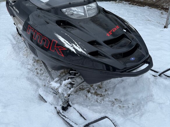 2007 Polaris Trail RMK, чёрный, 380000 рублей - вид 1