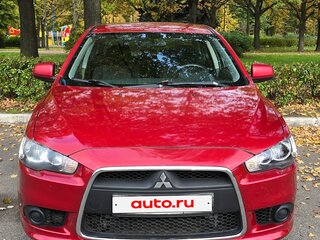 2011 Mitsubishi Lancer X Рестайлинг, красный, 650000 рублей, вид 1